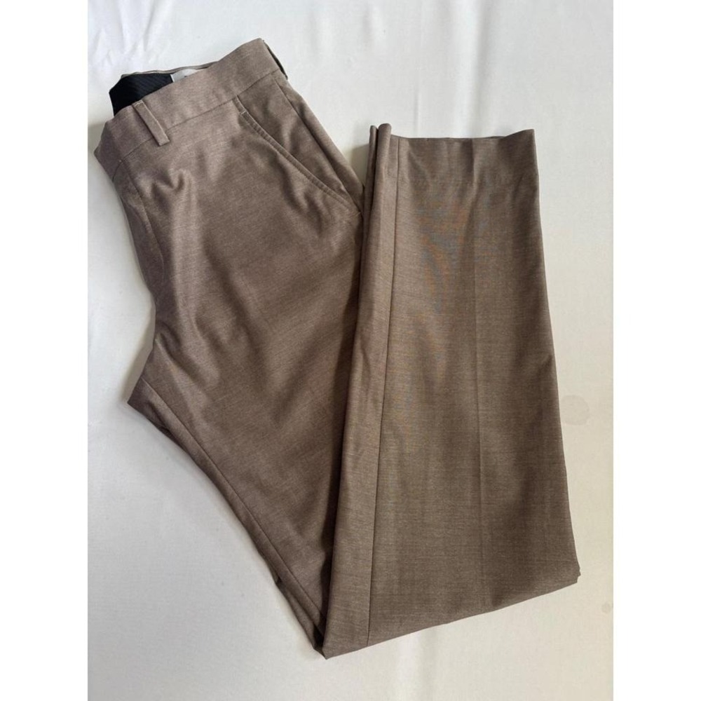 Kenneth Cole Reaction Officewear Techni-Cole Mens Tan Dress Pants 31W x 32L